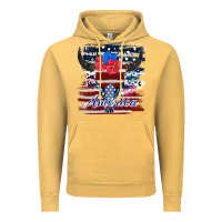 Vintage Mustard bull skull america Vintage Hoodie - JahusDesignShop
