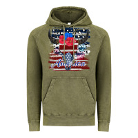 Vintage Olive bull skull america Vintage Hoodie - JahusDesignShop