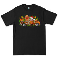 Black christmas gingerbread truck Premium Tee - Zillion Design Studio