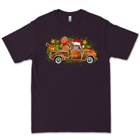 Plum christmas gingerbread truck Premium Tee - Zillion Design Studio
