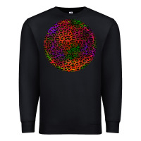 Black halloween round earrings 2 Premium Sweatshirt - BundleAndBundleShop