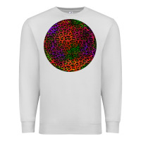 Dove Grey halloween round earrings 2 Premium Sweatshirt - BundleAndBundleShop