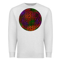 Oatmeal Heather halloween round earrings 2 Premium Sweatshirt - BundleAndBundleShop