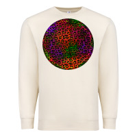 Sandshell halloween round earrings 2 Premium Sweatshirt - BundleAndBundleShop