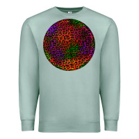 Seafoam halloween round earrings 2 Premium Sweatshirt - BundleAndBundleShop