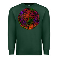 Sports Green halloween round earrings 2 Premium Sweatshirt - BundleAndBundleShop