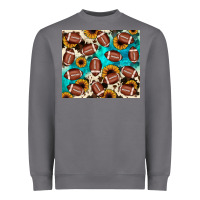 Storm football turquoise sunflower Heavyweight Sweatshirt - JahusDesignShop