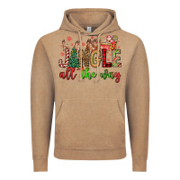 Vintage Coffee jingle all the way Vintage Hoodie - FaDigitalArtStudio