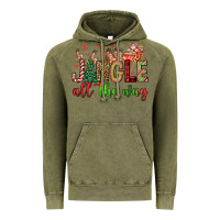 Vintage Olive jingle all the way Vintage Hoodie - FaDigitalArtStudio