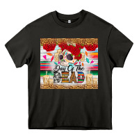 Asphalt Day of the dead skeleton Heavy Core Tee - RanaPortraitStore