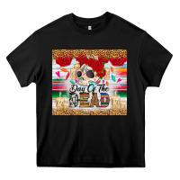Black Day of the dead skeleton Heavy Core Tee - RanaPortraitStore