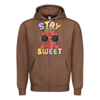 Chestnut stay sweet Zipper Hoodie - MaliasSmallBusiness