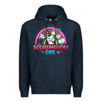 Navy squishmallow girl Premium Hoodie - JahusDesignShop