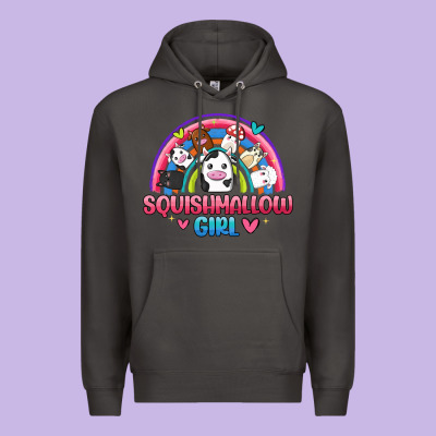 Squishmallow Girl Premium Hoodie Designed By Jahusdesignshop
