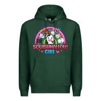 Sports Green squishmallow girl Premium Hoodie - JahusDesignShop