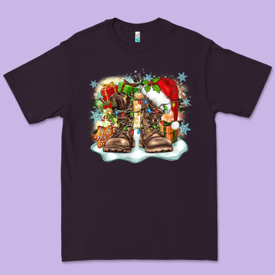 Army Christmas Premium Tee Designed By Zillion Design Studio