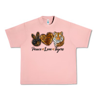 Salmon peace love tigers head Urban Heavy Tee - JahusDesignShop