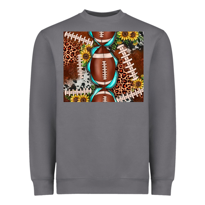 Football Leopard Gemstone Sunflower Tumbler3 Heavyweight Sweatshirt by JahusDesignShop | Teevron