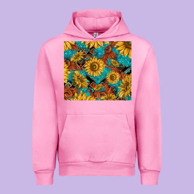 Rustic Sunflowers Urban Hoodie Designed By Tumblerdesignbyshophia