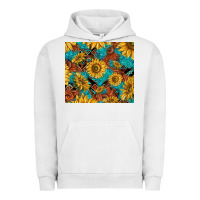 Pigment Lunar Rock rustic sunflowers Urban Hoodie - TumblerDesignByShophia