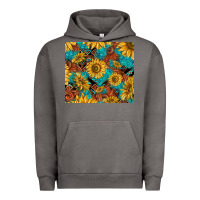 Pigment Tornado rustic sunflowers Urban Hoodie - TumblerDesignByShophia