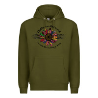 Army Green Chillin' on a dirt road Laid back swervin' like Premium Hoodie - Bettercallsaul