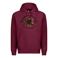 Burgundy Chillin' on a dirt road Laid back swervin' like Premium Hoodie - Bettercallsaul