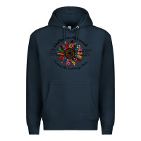Navy Chillin' on a dirt road Laid back swervin' like Premium Hoodie - Bettercallsaul