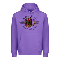 Purple Chillin' on a dirt road Laid back swervin' like Premium Hoodie - Bettercallsaul