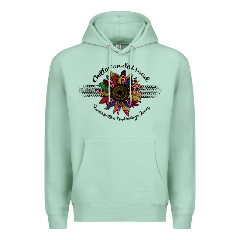 Chillin' On A Dirt Road Laid Back Swervin' Like Premium Hoodie by Bettercallsaul | Teevron