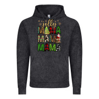 Vintage Black jolly mama mama mama Vintage Hoodie - FaDigitalArtStudio