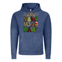 Vintage Denim jolly mama mama mama Vintage Hoodie - FaDigitalArtStudio