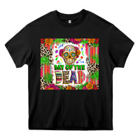Black Day of the dead Heavy Core Tee - RanaPortraitStore