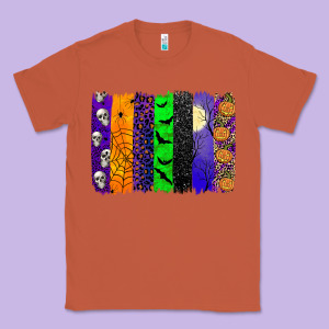 Halloween Brush Stroke Classic Tee Designed By Jahusdesignshop