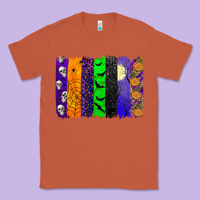 Halloween Brush Stroke Classic Tee Designed By Jahusdesignshop