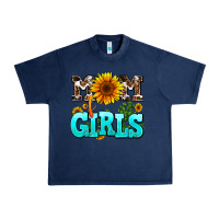 Navy mom of girls Urban Heavy Tee - AdoDesignShop