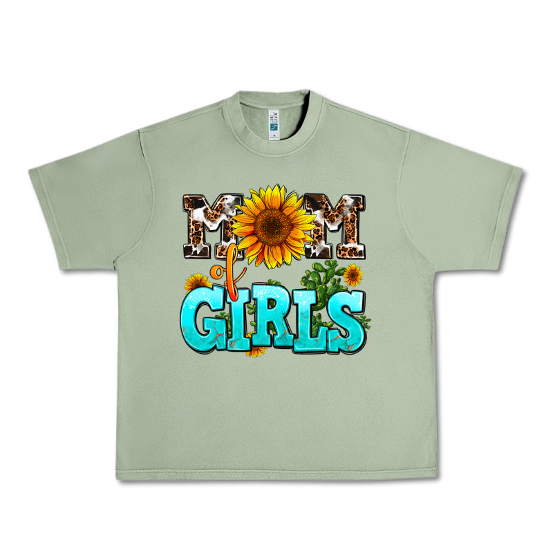 Mom Of Girls Urban Heavy Tee by AdoDesignShop | Teevron