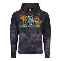 Cloud Black happy easter egg western Vintage Hoodie - RacoonDesign