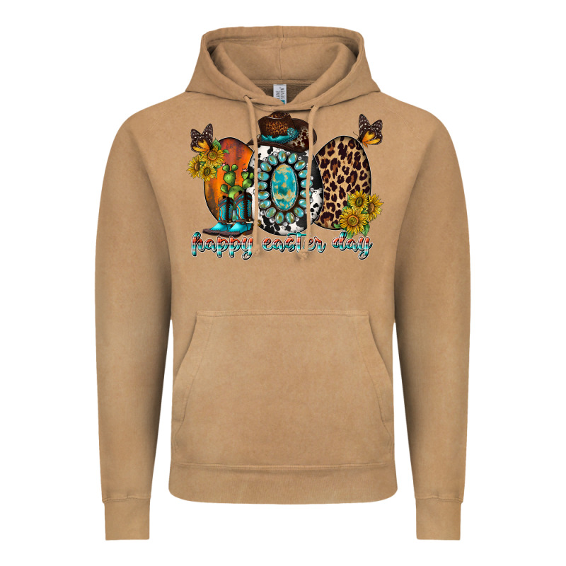 Happy Easter Egg Western Vintage Hoodie by RacoonDesign | Teevron