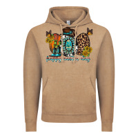 Vintage Coffee happy easter egg western Vintage Hoodie - RacoonDesign