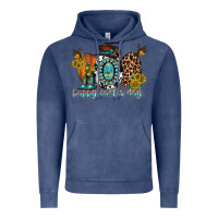 Vintage Denim happy easter egg western Vintage Hoodie - RacoonDesign
