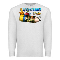 Oatmeal Heather 3 rd grade dude Premium Sweatshirt - BundleAndBundleShop