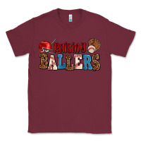 Burgundy raising ballers Classic Tee - AdoDesignShop