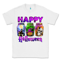 White happy halloween Classic Tee - JahusDesignShop