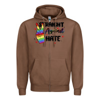Chestnut gay pride Zipper Hoodie - MaliasSmallBusiness