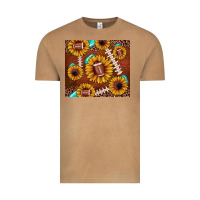 Vintage Camel football leopard sunflower Vintage Tee - JahusDesignShop