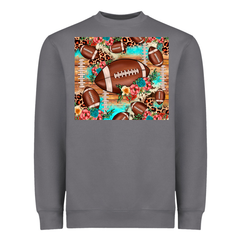 Football Leopard Cowhide Heavyweight Sweatshirt by JahusDesignShop | Teevron