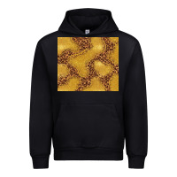 Black gold glitter with leopard pattern Urban Hoodie - TumblerDesignByShophia