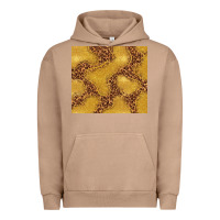 Pigment Burro gold glitter with leopard pattern Urban Hoodie - TumblerDesignByShophia