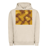 Pigment French Oak gold glitter with leopard pattern Urban Hoodie - TumblerDesignByShophia
